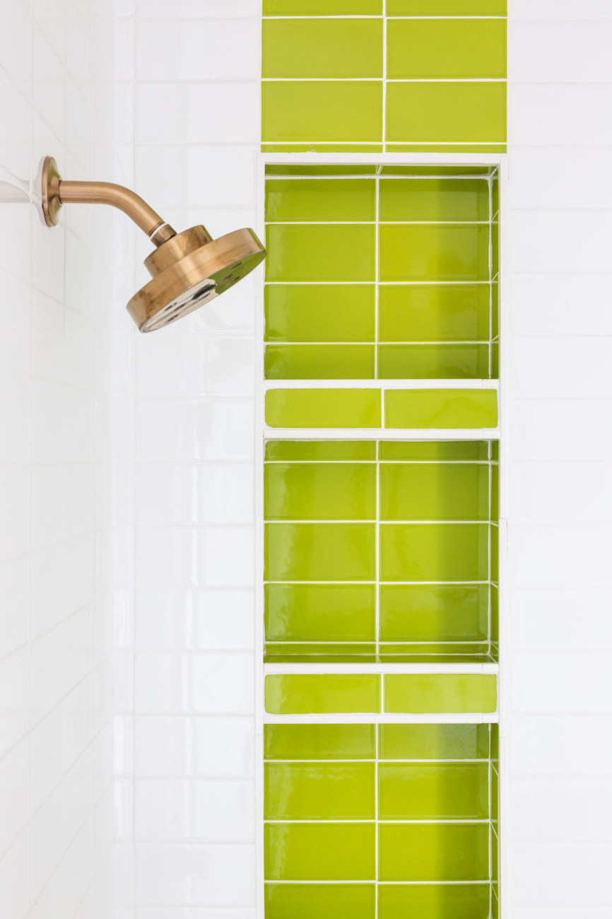green-shower-tile-copper-showerhead