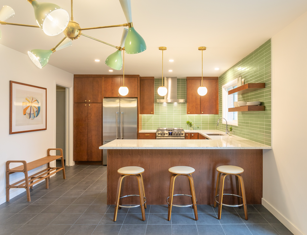 Space of the Week: This Kitchen Remodel Is Midcentury Modern Done