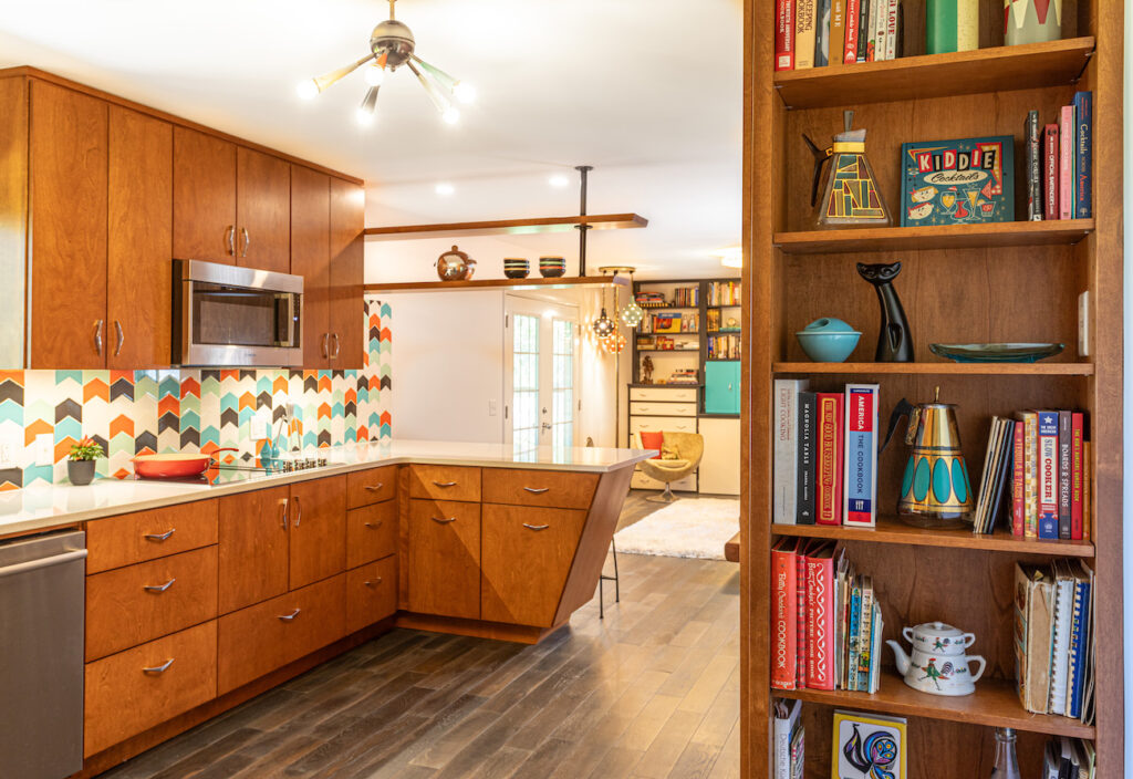 Exactly. interior designs midcentury kitchen renovation